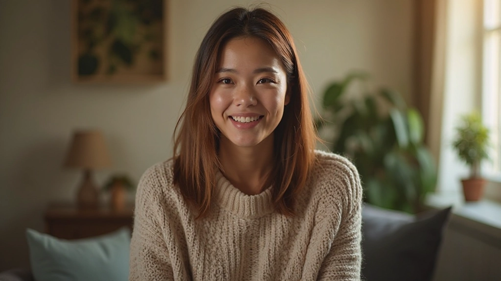 Person listening attentively while another person speaks, showing engaged body language and eye contact